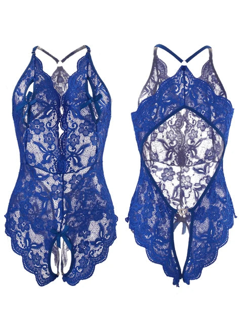 Plus-Size Lingerieset Open en Verleidelijk voor Vrouwen