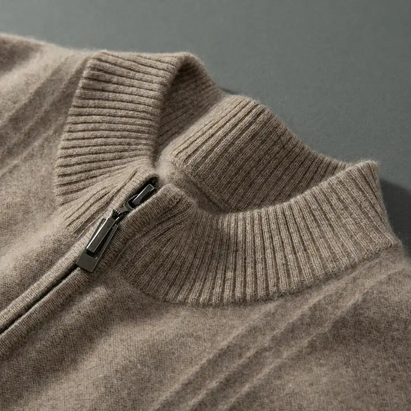 Herentrui Met Halve Rits Warm en Casual
