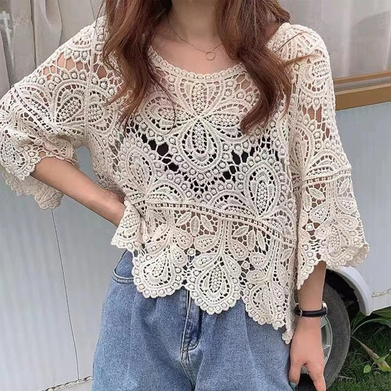 Vrouwelijke Casual Top Veelzijdig Mode - Mode Vibes