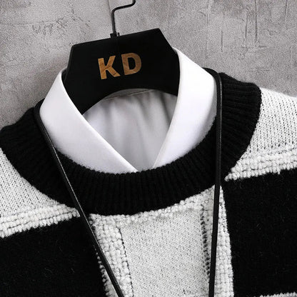 Luxe Kasjmier Trui - Zachte Warme Plaid Trui voor Heren en Dames