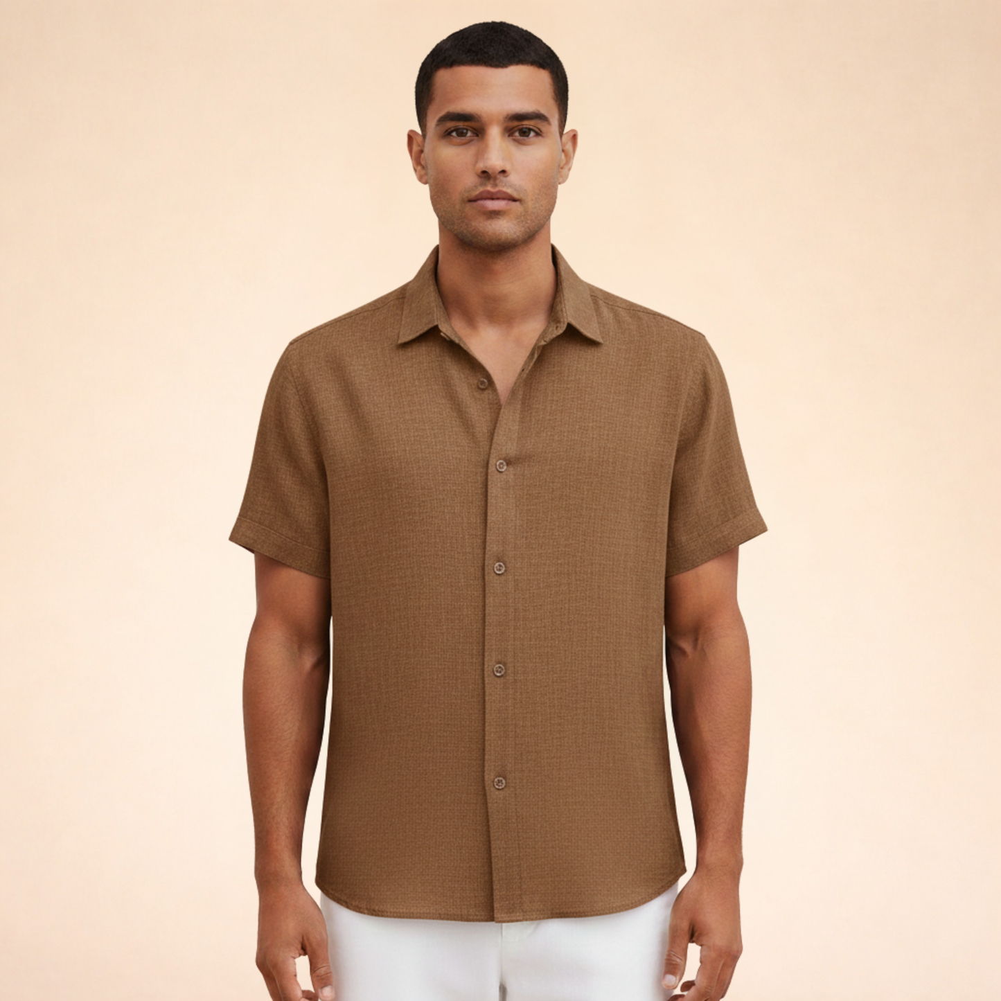 Lucas | Verfijnd casual polo Overhemd voor overdag