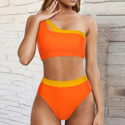 Sexy Off-Shoulder Bikini Trendy Zwemkleding Vrouw
