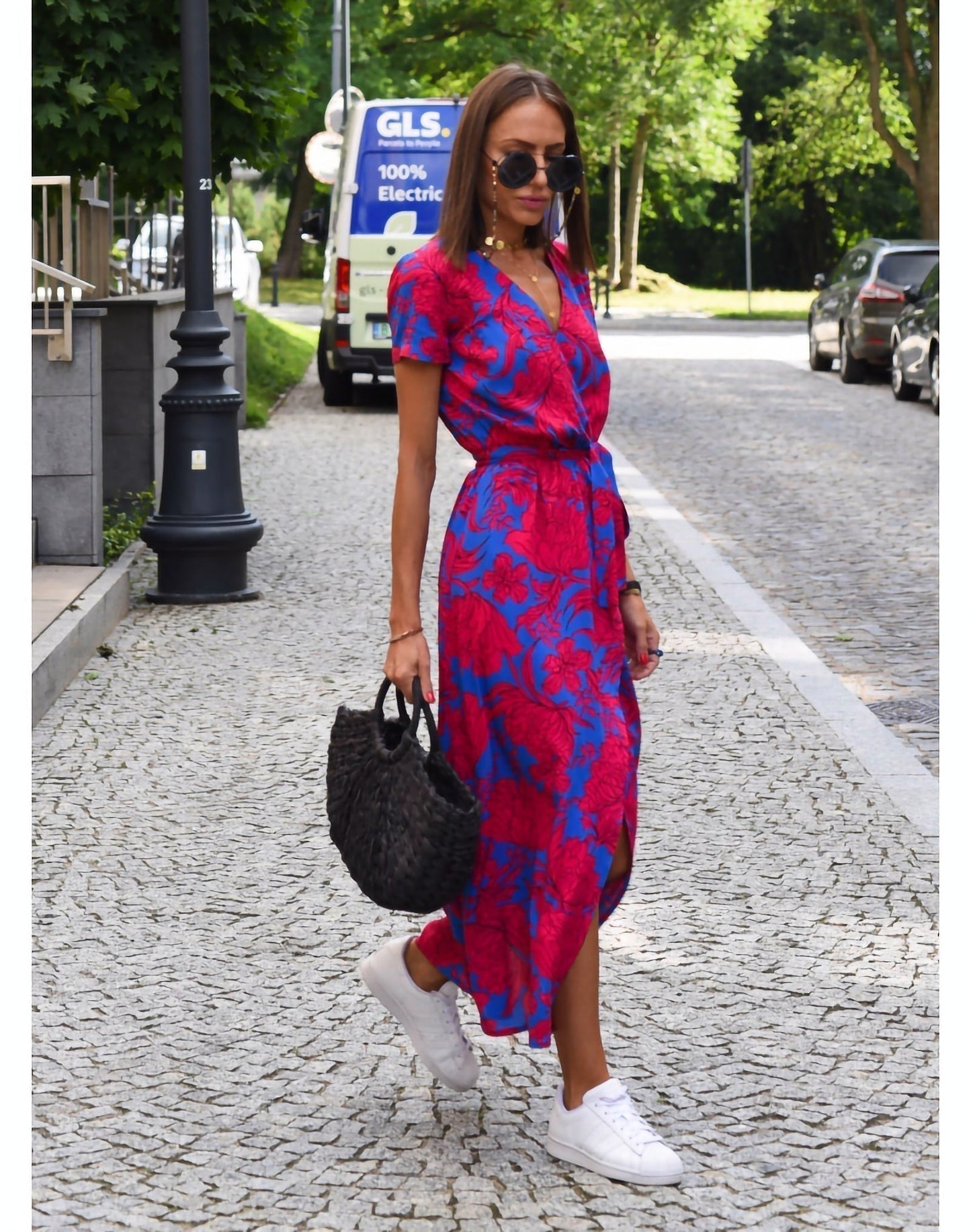 Anna – Dames Jurk met Bloemenprint voor Lente/Zomer