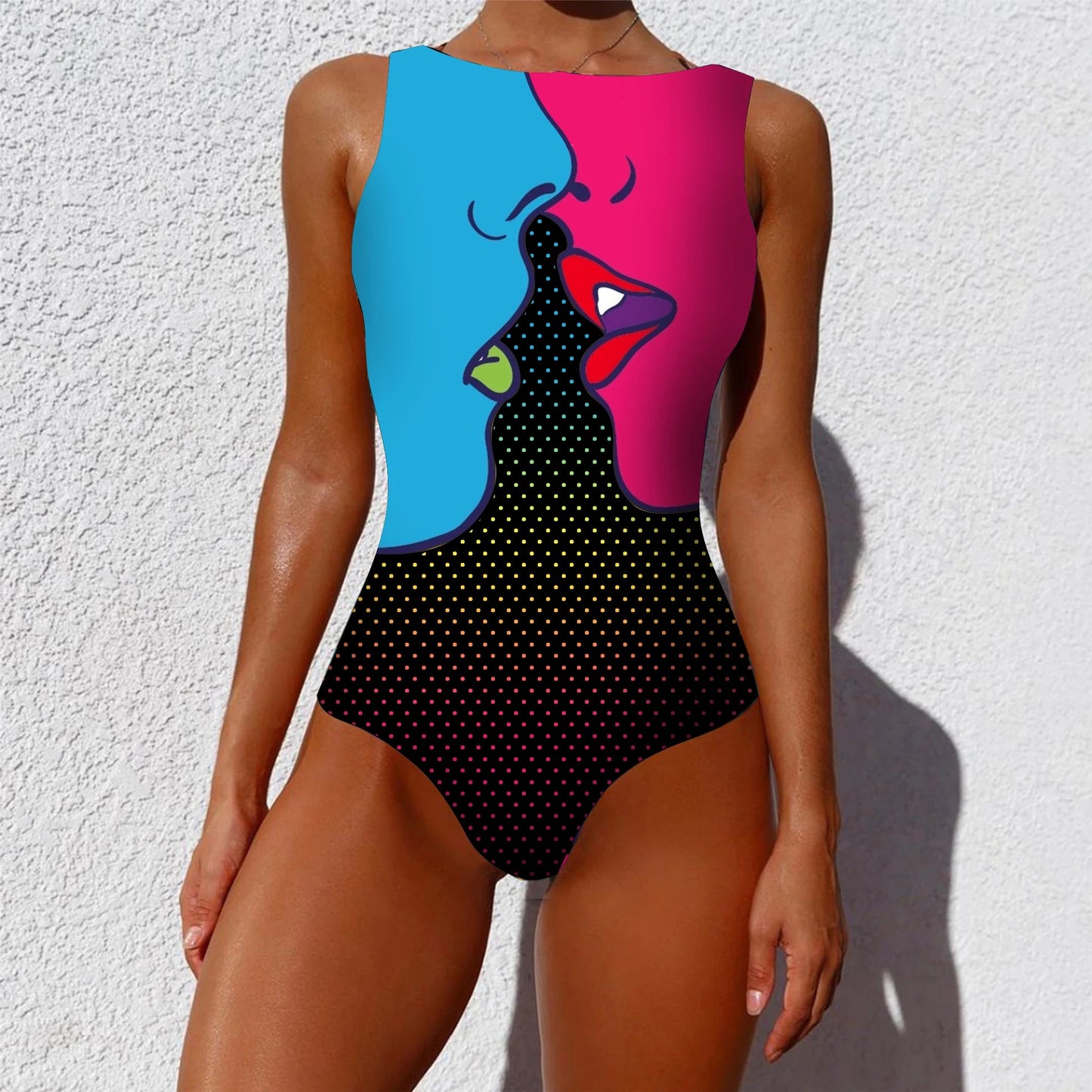 Badpak Marianne Kleurrijk Stijlvol Zwemkleding
