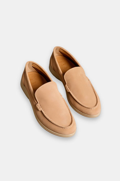 Beige Loafers voor Mannen Stijlvol en Comfortabel