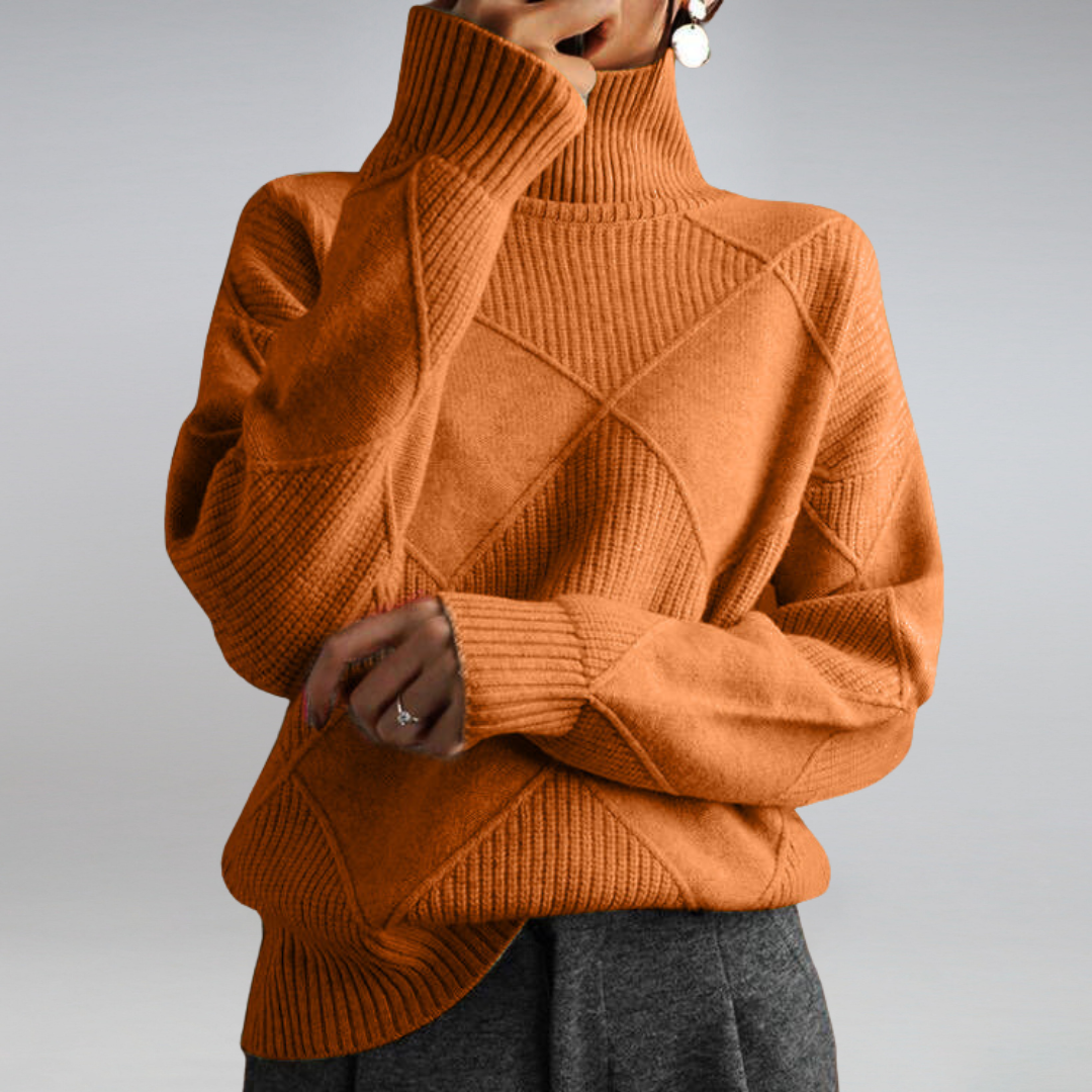 Elena | maglione con dolcevita