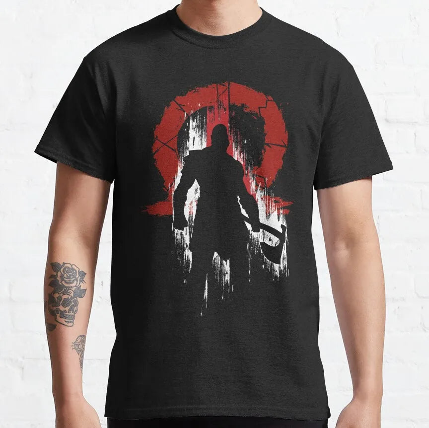 Klassieke Vintage T-Shirt van Katoen Plus Size