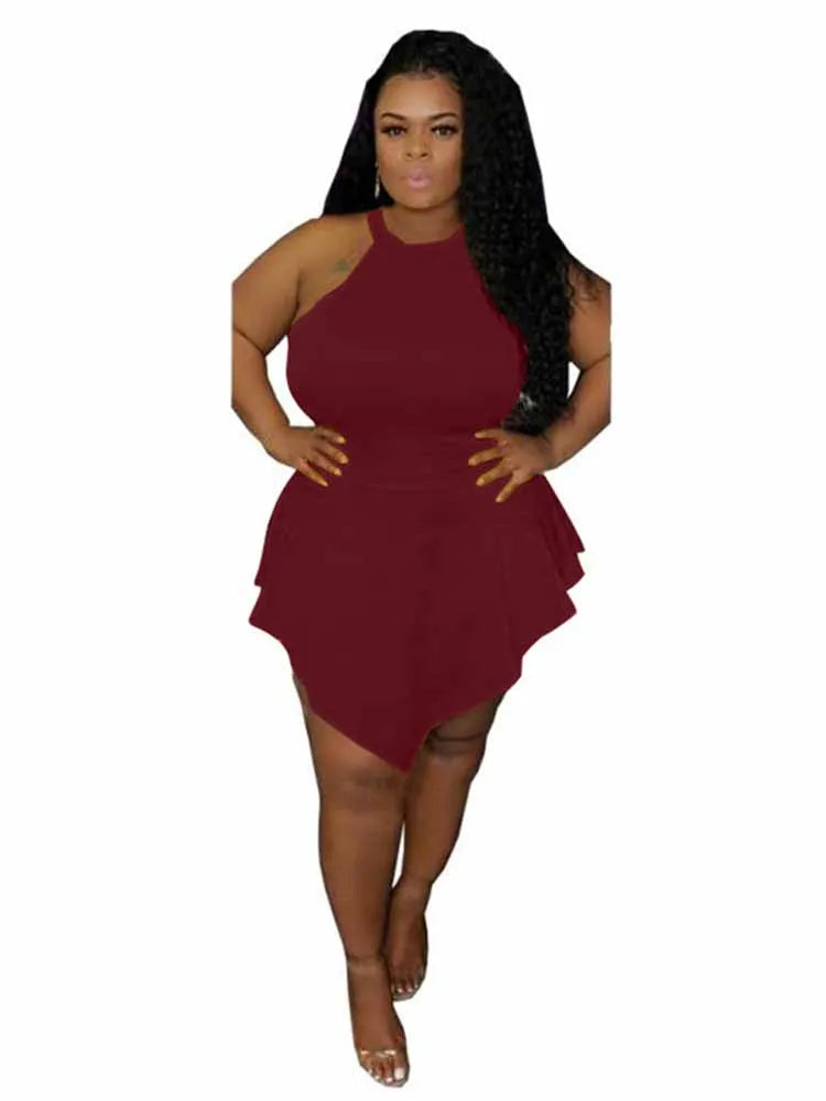 Plus Size Jumpsuit Aletta Zomerse Trendy Outfit
