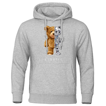 Teddybeer Hoodie Tech Sweatshirt met Kap