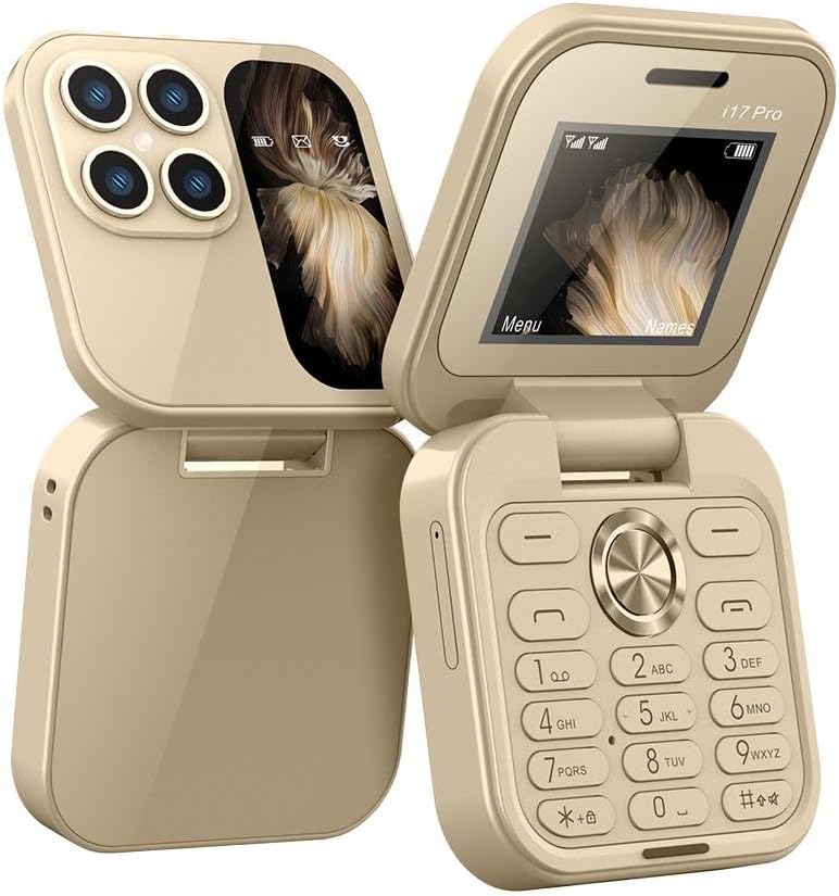 Opvouwbare Flip Telefoon Mini Compact
