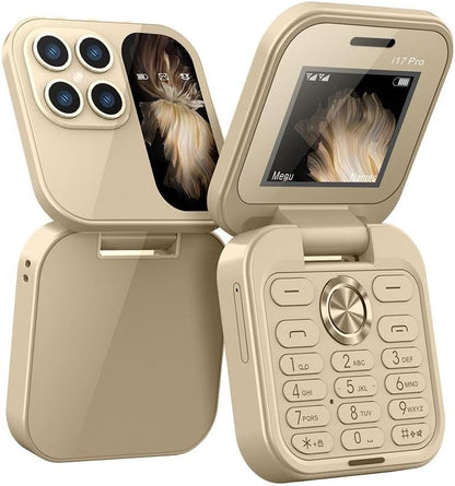 Opvouwbare Flip Telefoon Mini Compact