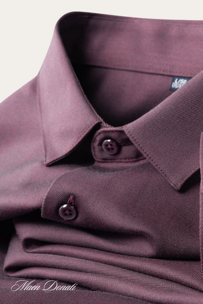 Mannen Overhemd Slim Fit Stijlvol Klassiek