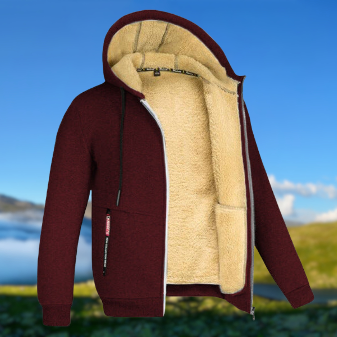 Herenjack met Capuchon Waterdicht en Ademend
