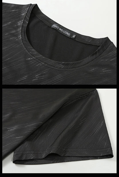 Plus Size T-Shirt Zwart Trendy voor Dames
