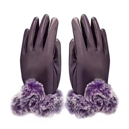 Leren Handschoenen PU Zacht en Warm
