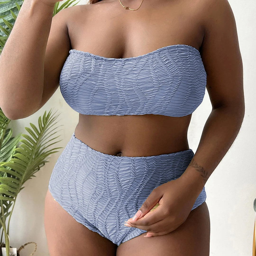 Plus-Size Bikini Trisha Comfortabele Zwemkleding voor Dames