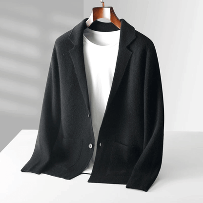 Wollen Damesmantel met Zak – Ideaal voor Herfst en Winter