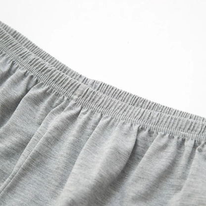 Herenpyjama Korte Mouwen Gestreept Comfortabel Short