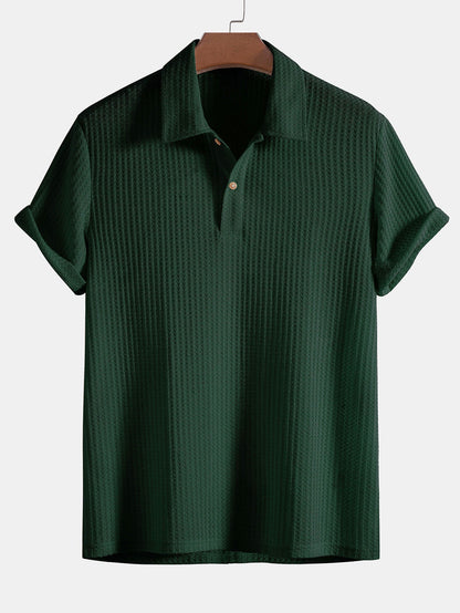 Mannen Polo Casual Katoen Shirt
