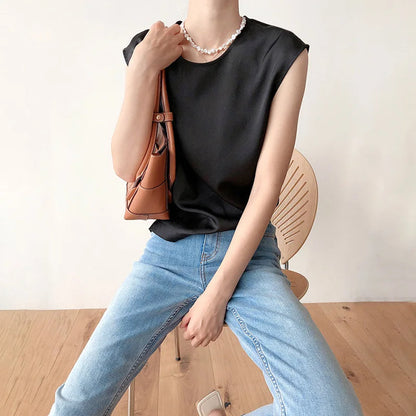 Zachte Amber Top Ademend voor Vrouw