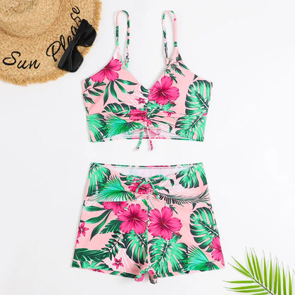 Flower Power Bikini Bloemendesign Trendy damesbadmode
