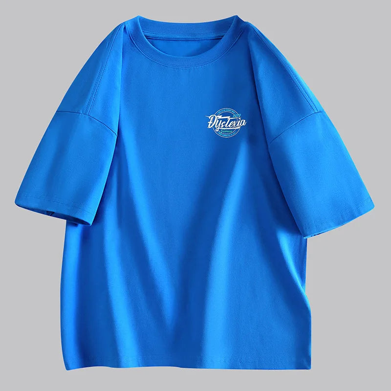 Oversized T-shirt Korte Mouwen Zomerse Chill Out Look