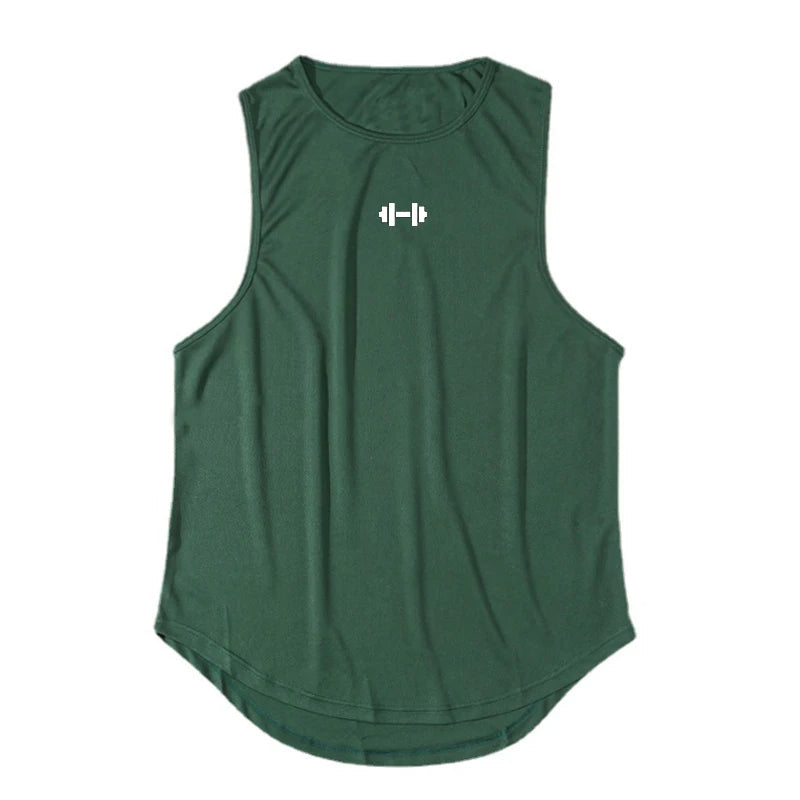 Fitness Tanktop Ademend Sneldrogend voor Mannen