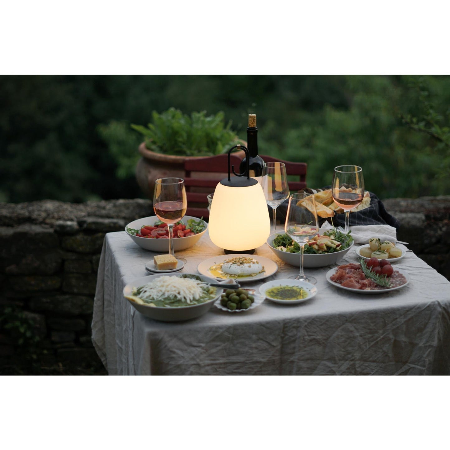 Tuinlantaarn LunaGlow LED Waterdicht