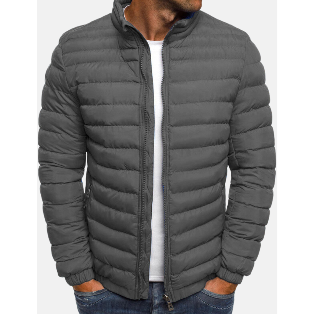 Heren Winterjas – Warm, Elegant & Comfortabel voor Koude Dagen