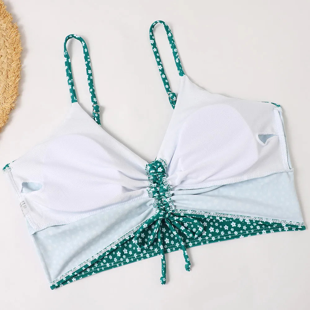 Flower Power Bikini Bloemendesign Trendy damesbadmode