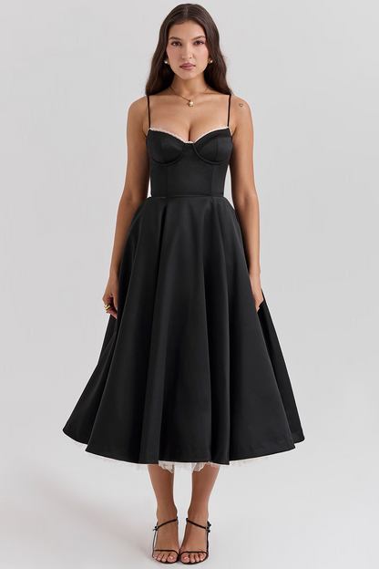 Dames Jurk Mouwloos Elegante Pasvorm - Mode Vibes
