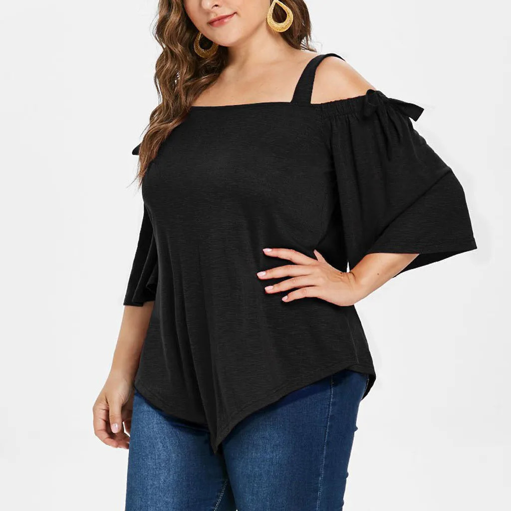 Plus-Size Shirt voor Vrouwen Trendy en Modieus