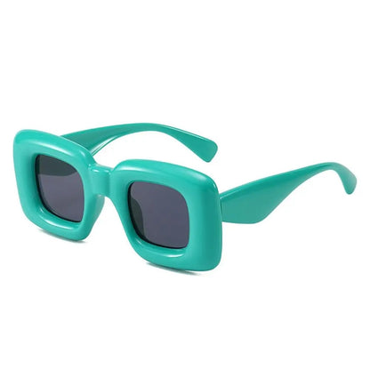 Vierkante Zonnebril Retro Design voor Dames