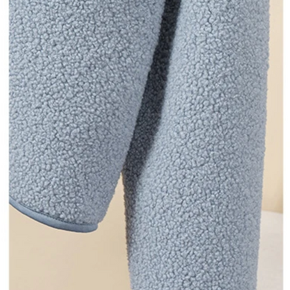 Vrouwen Jasje met Capuchon Fleece Sherpa Vest Zacht