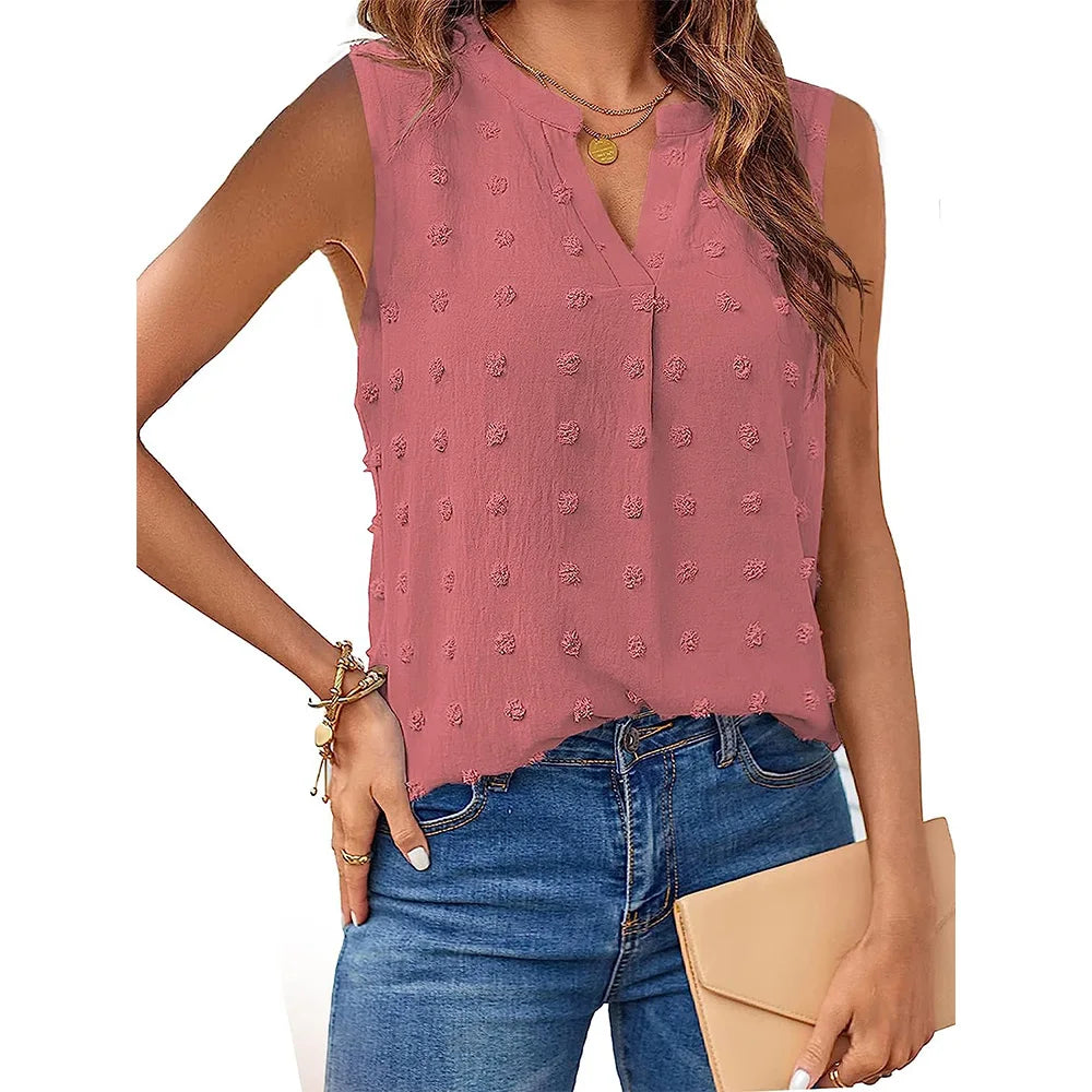 Mouwloze Vrouwen Top Trendy Zomer