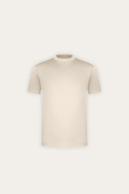 Heren T-shirt van Mercerise Katoen Stijlvol Zwart