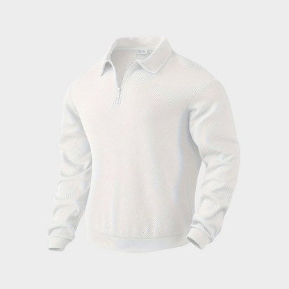 Premium Quarter Zip Trui Heren Sportief