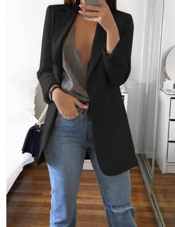Dames Blazervest Elise Trendy Stijl