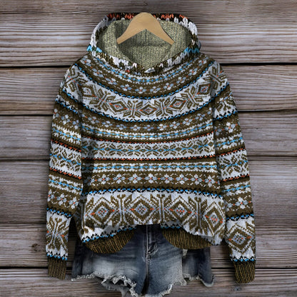 Kaya | Felpa con cappuccio in maglia