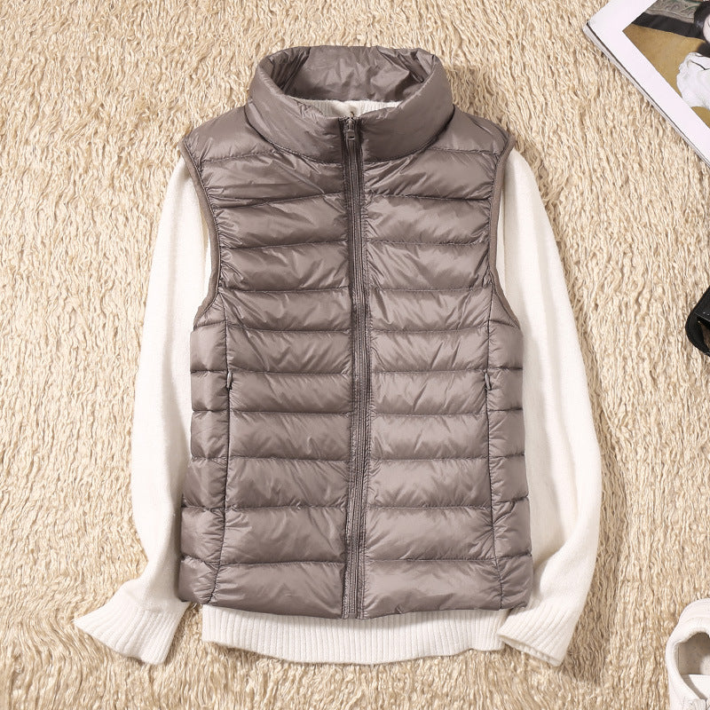 Dames Bodywarmer Lichtgewicht Gewatteerd Warme Vest