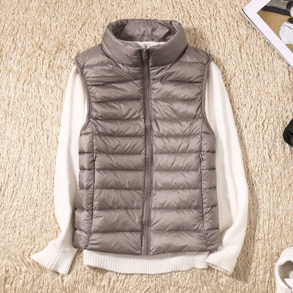 Dames Bodywarmer Lichtgewicht Gewatteerd Warme Vest