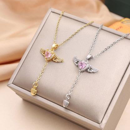Engel Vleugel Ketting Zilver Livia