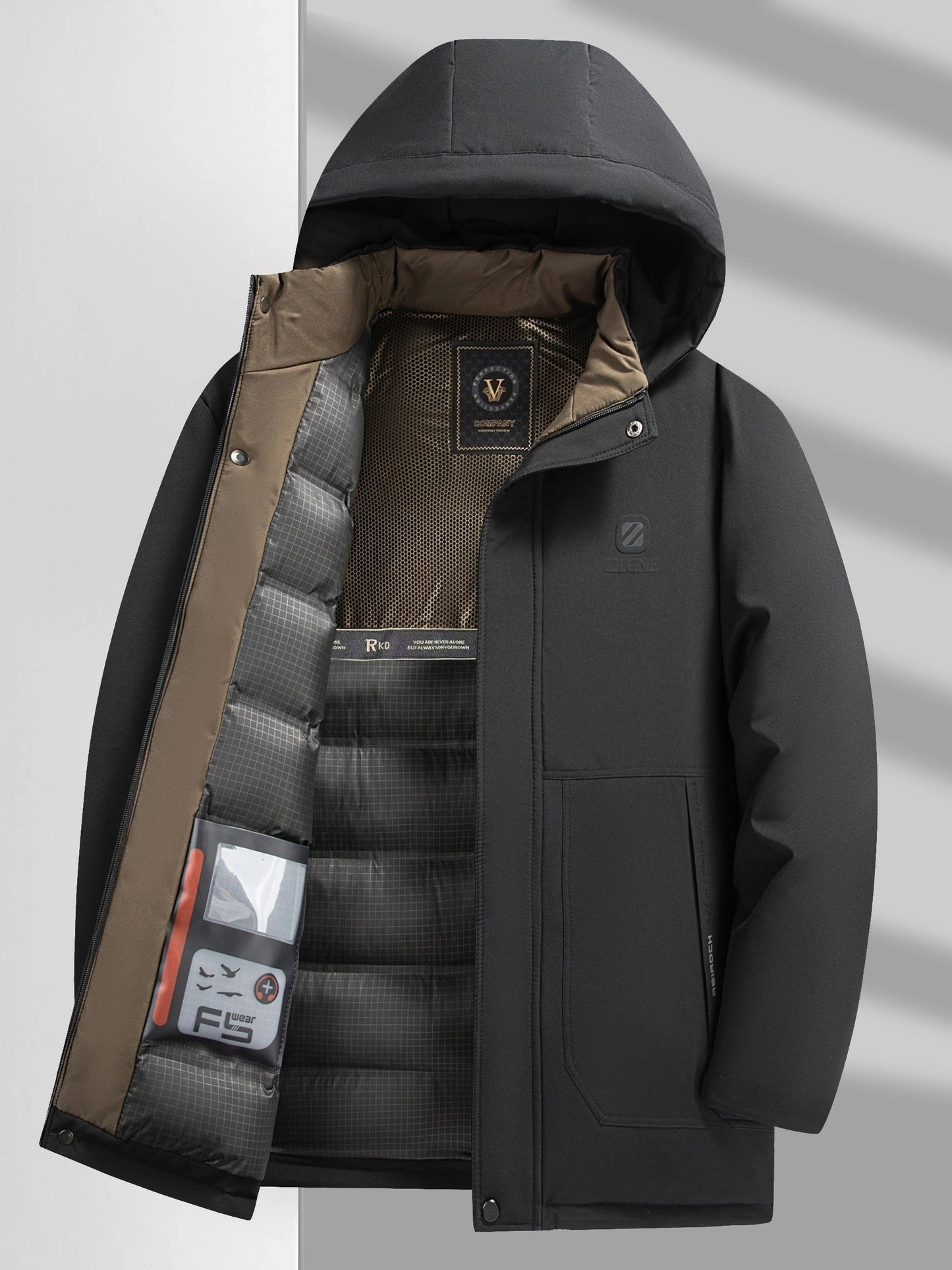 Waterdichte Herenjas Extra Warm Regular Fit