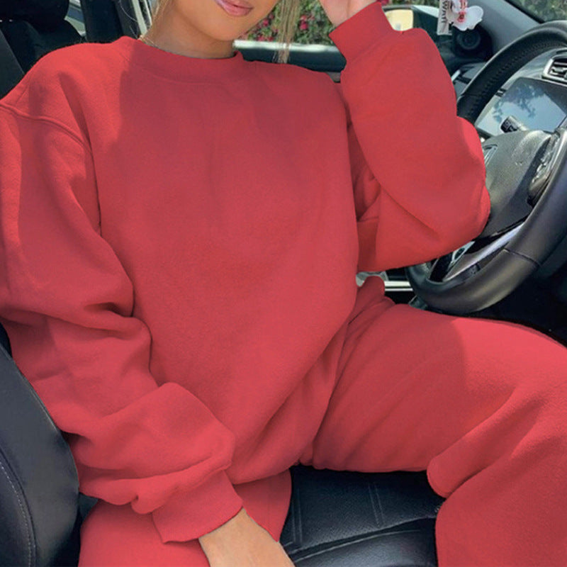 Dames Lounge Set Zacht Comfy Sweater en Joggingbroek