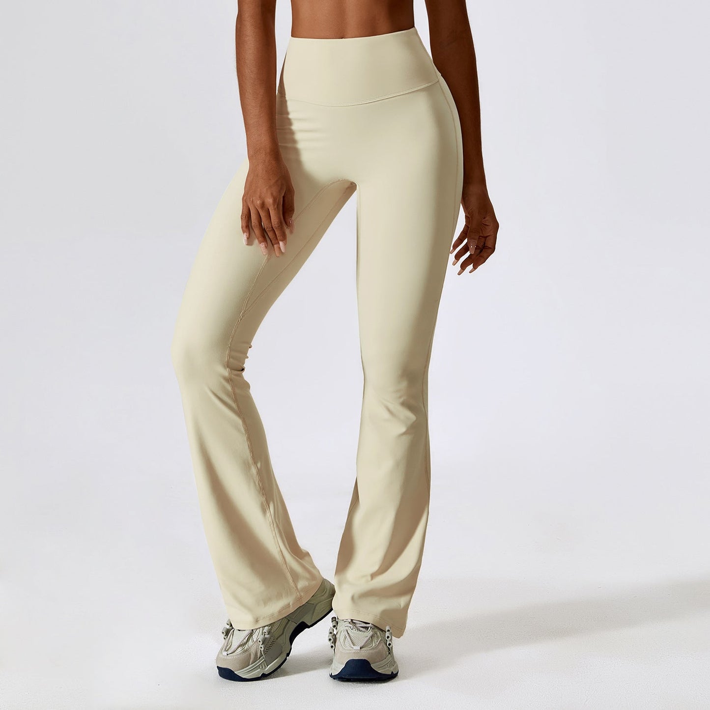 Dames Yoga Legging Flared Zacht en Comfortabel