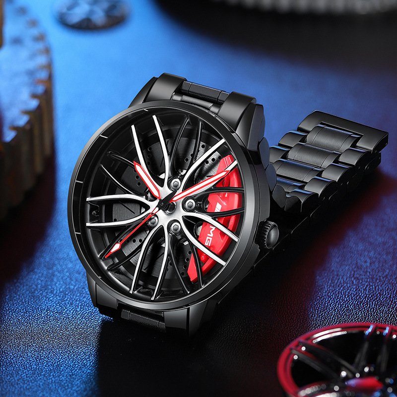 Heren Horloge Racewagen Stijl Vol Automatisch