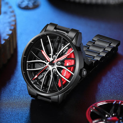 Heren Horloge Racewagen Stijl Vol Automatisch