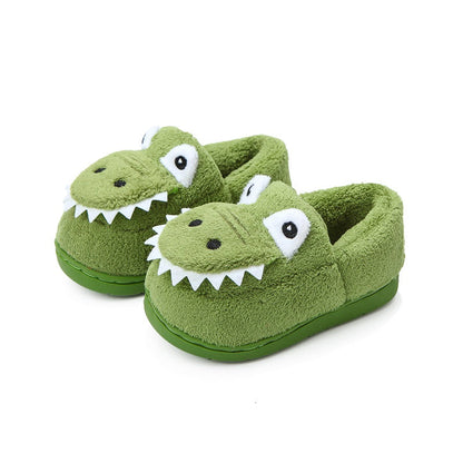 Dino Pantoffels Zachte Warme Knuffelsloffen voor Kinderen