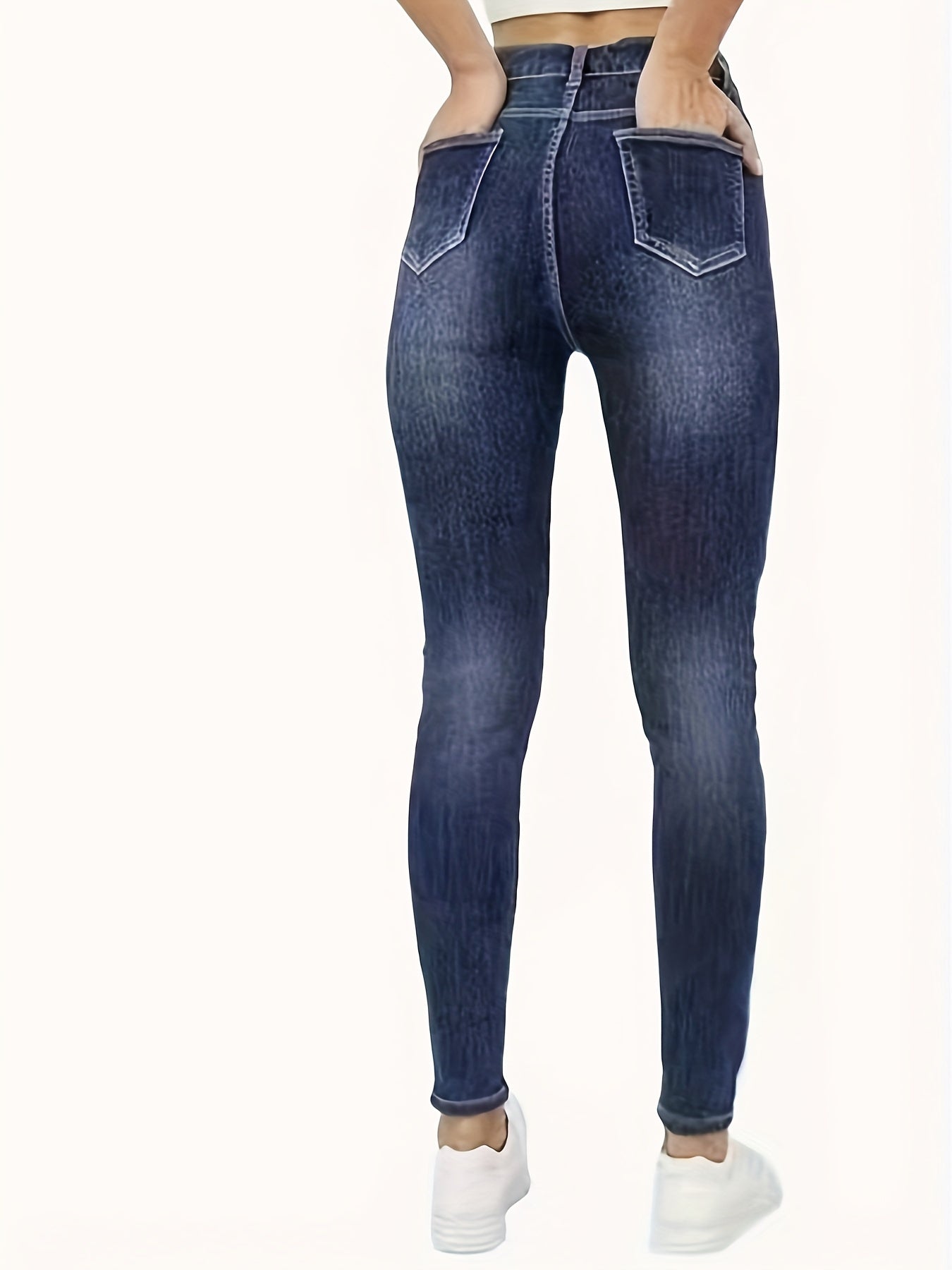 Skinny Jeans Warm met Fleece Voering voor Vrouw