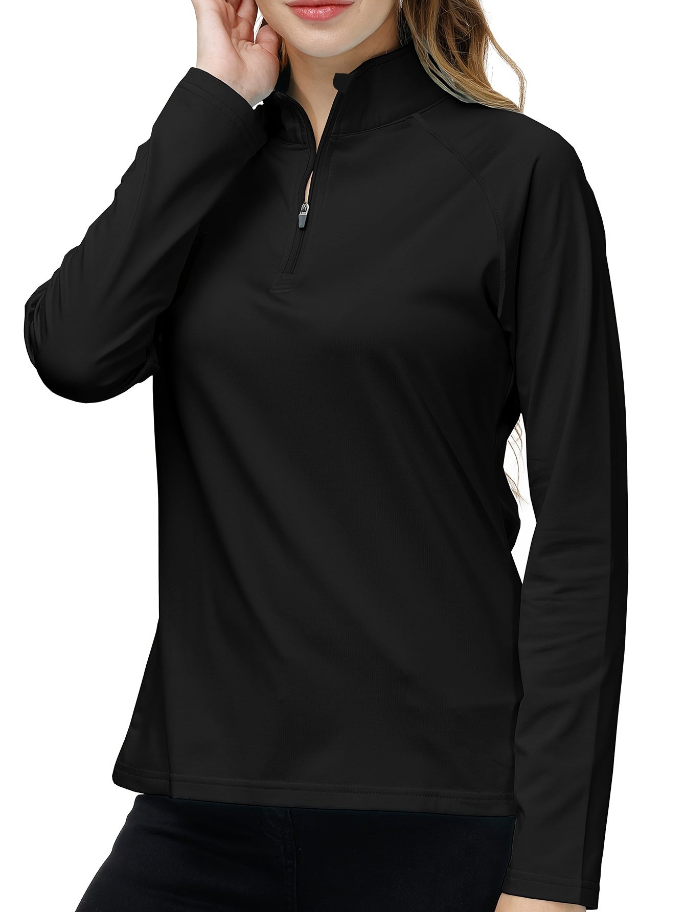 Dames Sportshirt Lange Mouwen Trainingsshirt Nadira